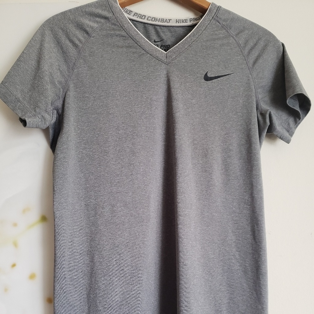 Nike pro combat dri-fit athletic shirt